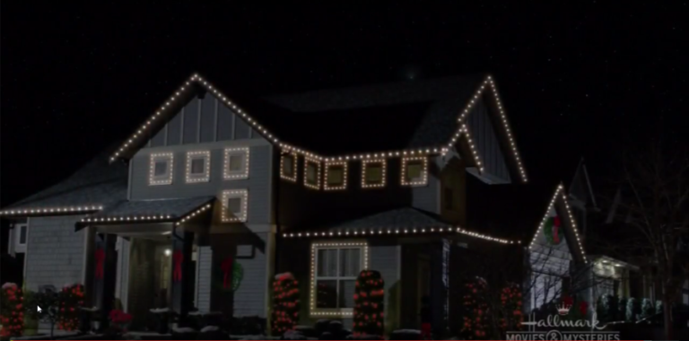 The Home for Christmas Day House - I've Scene It On Hallmark